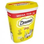 Dreamies Mega Tub – Saver Pack: Chicken (2 x 350g)