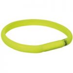 Trixie USB Flash Light Collar – Green – M-L: 50cm x 18mm (L x Diameter)