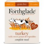 Forthglade Complete Meal Grain Free Adult Dog – Turkey – 18 x 395g