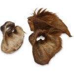Wolf of Wilderness Dried Ears Dog Chews Saver Pack – Dried Lamb Ears with Fur (500g, approx. 24 pcs)