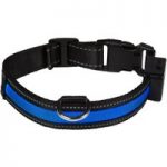 Eyenimal Light Collar USB – Blue – Size S: 40 – 45cm neck circumference