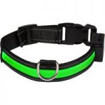 Eyenimal Light Collar USB – Green – Size S: 40 – 45cm neck circumference