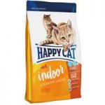 Happy Cat Indoor Adult Atlantic Salmon Dry Food – Economy Pack: 2 x 4kg