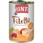 RINTI Filetto 6 x 420g – Chicken & Duck in Gravy