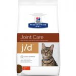 Hill’s Prescription Diet Feline j/d Joint Care – Chicken – 5kg