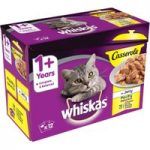 Whiskas 1+ Casserole Poultry Selection in Jelly – Saver Pack: 96 x 85g