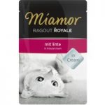 Miamor Ragout Royale in Cream 22 x 100g – Duck in Herb Cream