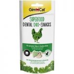 GimCat Superfood Dental Duo Cat Snacks – Saver Pack: 3 x 40g