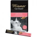 Miamor Cat Snack Salmon-Cream – 6 x 15g