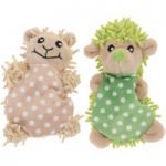 Moppi Sheep & Hedgehog Catnip Cat Toy – 2 Toys