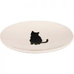 Trixie Ceramic Dish with Cat Design – 18 x 15 cm (L x W)