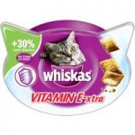 Whiskas Vitamin E-xtra – Saver Pack: 6 x 72g