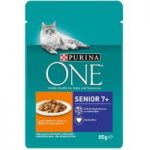 Purina ONE Senior 7+ – Saver Pack: 24 x 85g Chicken
