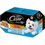 Cesar Senior 10+ Trays Mixed Pack – Saver Pack: 24 x 150g