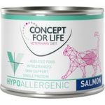 Concept for Life Veterinary Diet Hypoallergenic – Salmon – 12 x 185g