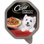 Cesar Chef’s Choice in Gravy Trays 14 x 150g – Beef & Vegetables