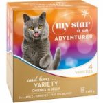 My Star is an Adventurer Chunks in Jelly – Mixed Pack – Saver Pack: 24 x 85g (4 varieties)