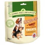 James Wellbeloved MiniJacks Dog Treats – Turkey – Saver Pack: 3 x 90g