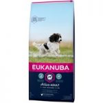 Eukanuba Active Adult Medium Breed – Chicken – Economy Pack: 2 x 15kg
