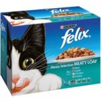Felix Pouches Meaty Loaf – Saver Pack: Meaty Selection (24 x 100g)