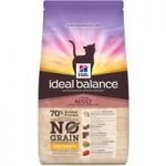 Hill’s Ideal Balance Feline Adult No Grain – Chicken & Potato – Economy Pack: 3 x 1.5kg