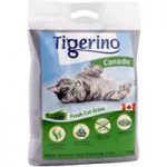 Tigerino Canada Cat Litter – Fresh Cut Grass – Economy Pack: 2 x 12kg