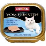Animonda vom Feinsten for Neutered Cats 6 x 100g – Turkey & Cheese