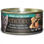 Encore Cat Tin 16 x 70g – Sardine with Tuna Fillet