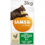 IAMS for Vitality Adult Fresh Chicken Dry Cat Food – Economy Pack: 2 x 10kg