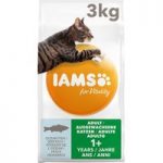 IAMS for Vitality Adult Ocean Fish Dry Cat Food – Economy Pack: 2 x 10kg