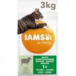 IAMS for Vitality Adult Lamb Dry Cat Food – 10kg