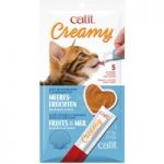 Catit Creamy Cat Snacks 5 x 15g – Chicken & Liver
