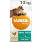 IAMS for Vitality Light in Fat Adult Fresh Chicken Dry Cat Food – 10kg