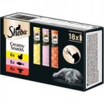 Sheba Creamy Snacks Multipack – 18 x 12g