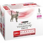 Purina Pro Plan Veterinary Diets Feline DM Diabetes Management – Beef – Saver Pack: 20 x 85g