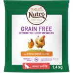 1.4kg Nutro Cat Grain-Free Dry Cat Food – Buy One Get One Free!* – Adult Salmon & Whitefish (2 x 1.4kg)