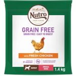 Nutro Dog Grain-Free Adult Small Breed – Chicken – Economy Pack: 4 x 1.4kg