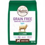 Nutro Dog Grain-Free Adult Light – Lamb – 9.5kg