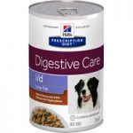 Hill’s Prescription Diet Canine i/d Digestive Care Low Fat Stew – Chicken – 12 x 354g