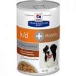 Hill’s Prescription Diet Canine k/d + Mobility Stew – Chicken – 12 x 354g
