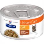 Hill’s Prescription Diet Feline c/d Urinary Care Stew – Chicken – Saver Pack: 48 x 82g