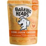 Barking Heads Bowl Lickin’ Chicken – 10 x 300g