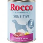 Rocco Sensitive Saver Pack 12 x 400g – Mixed Pack: Chicken & Turkey