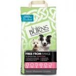 Burns Free From Adult Dry Dog Food – Duck & Potato – 12kg