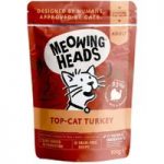Meowing Heads Top Cat Turkey – 10 x 100g