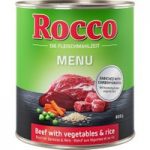 Rocco Menu Saver Pack 24 x 800g – Beef, Vegetables & Rice