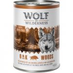 Wolf of Wilderness Adult 6 x 400g – Oak Woods – Wild Boar