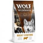 Wolf of Wilderness “Rocky Canyons” – Beef – Economy Pack: 2 x 12kg