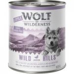 Little Wolf of Wilderness Saver Pack 24 x 800g – Wild Hills Junior – Duck & Veal