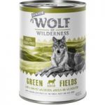 Wolf of Wilderness Senior Saver Pack 24 x 400g – Green Fields – Lamb